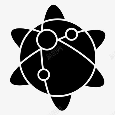 原子电能量图标图标
