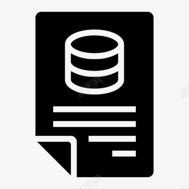 文件数据库文件格式图标图标