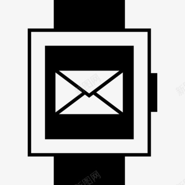 smartwatch邮件电子邮件消息图标图标