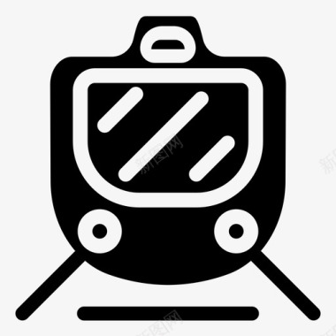 火车电子商务购物图标图标