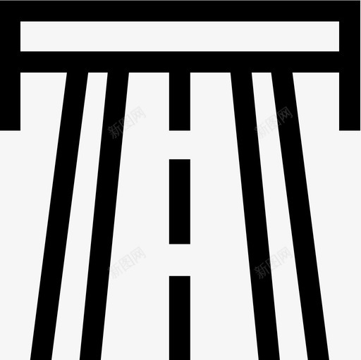 高速公路智慧城市3直线型图标svg_新图网 https://ixintu.com 智慧城市3 直线型 高速公路