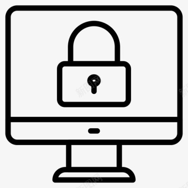 安全搜索引擎优化锁64屏幕搜索引擎优化锁私人屏幕图标图标