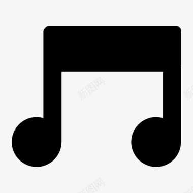 音乐注释音频音乐图标图标