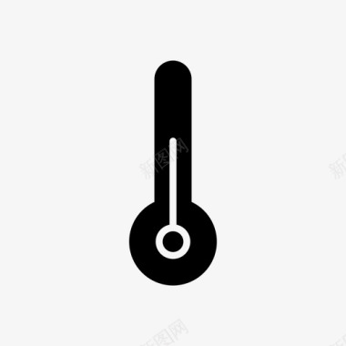温度计摄氏度热图标图标