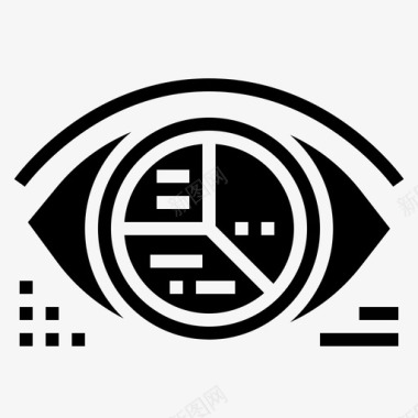 视野公司眼睛图标图标