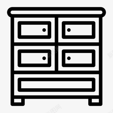 自助餐家具橱柜图标图标