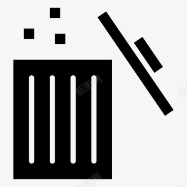 删除垃圾回收站图标图标