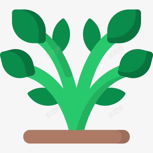 植物自然71平坦图标svg_新图网 https://ixintu.com 平坦 植物 自然