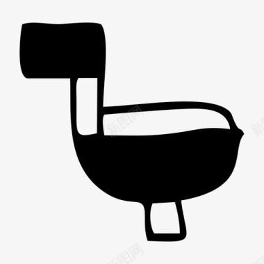便桶浴室室内图标图标