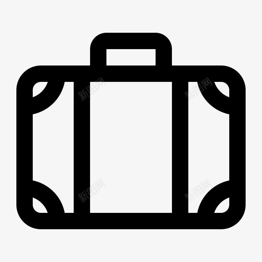 旅行箱行李暑期图标svg_新图网 https://ixintu.com 假期 旅行箱 暑期 行李