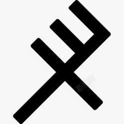 符号占星术和符号学实心图标图标