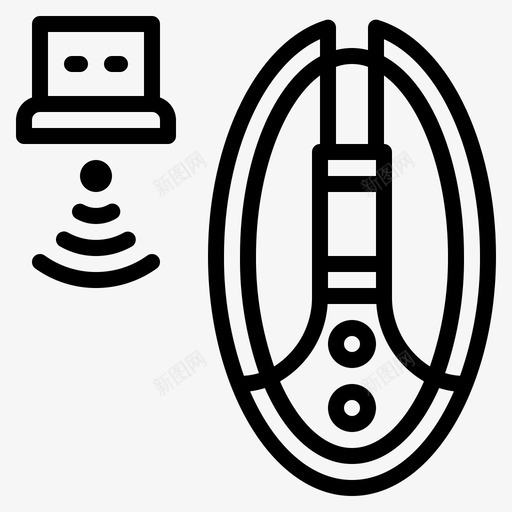 鼠标电子小工具图标svg_新图网 https://ixintu.com usb wifi 小工 工具 电子 鼠标