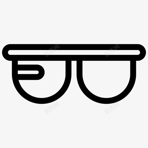 智能眼镜眼镜小工具图标svg_新图网 https://ixintu.com 小工具 智能眼镜 眼镜 虚拟现实
