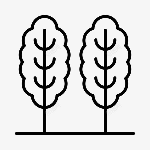 树木植物学环境图标svg_新图网 https://ixintu.com 园艺 树木 植物学 环境 自然