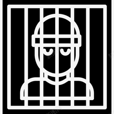 监狱法律与犯罪2坚固图标图标