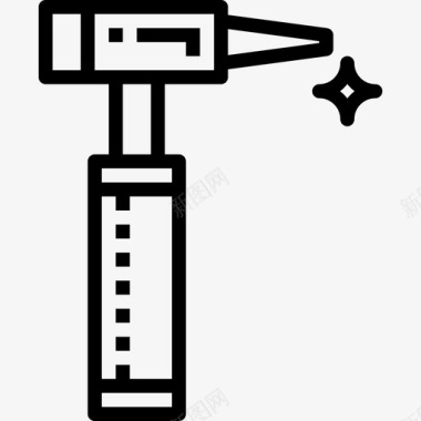 耳镜医院51线性图标图标