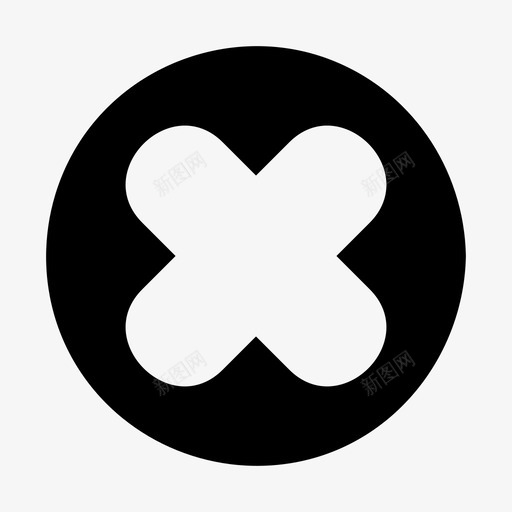 错误禁止标记图标svg_新图网 https://ixintu.com 投票 标记 禁止 错误