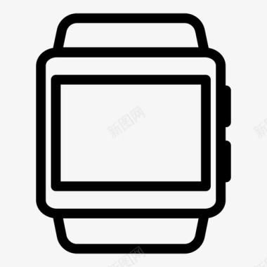 苹果手表德维德智能手表图标图标