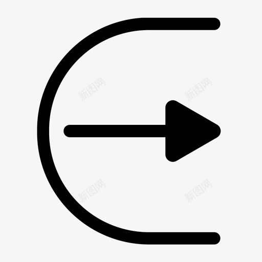 退出-02svg_新图网 https://ixintu.com 退出-02