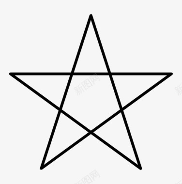 星星最爱五图标图标