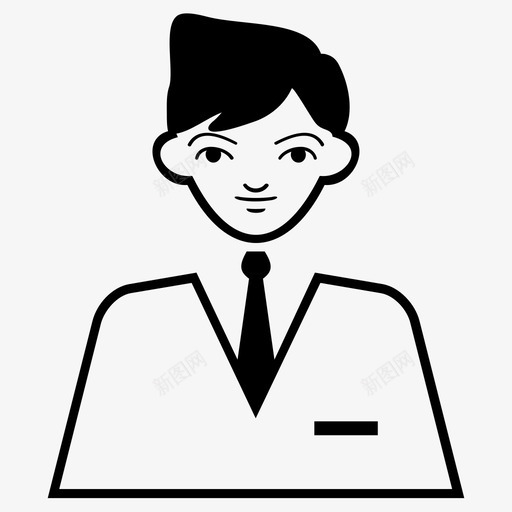 商人雇员企业家图标svg_新图网 https://ixintu.com 企业家 公司 商人 经理 负责人 雇员