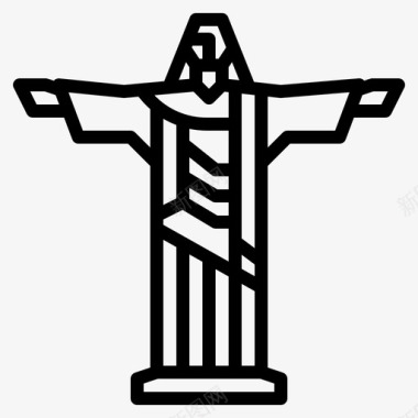 救世主基督救世主巴西图标图标