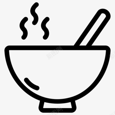 咖喱食品烹饪熟食图标图标