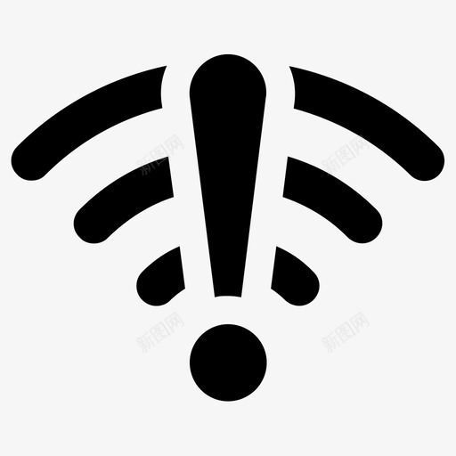 离线断开连接没有互联网图标svg_新图网 https://ixintu.com 断开连接 没有wifi 没有互联网 没有网络 离线