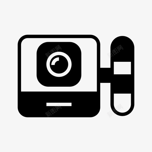 动作摄像机设备镜头图标svg_新图网 https://ixintu.com 动作 摄像机 设备 镜头