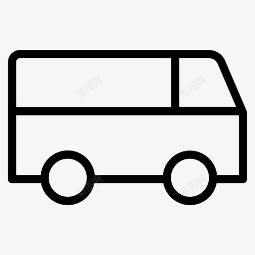 公共汽车客运运输图标svg_新图网 https://ixintu.com 公共汽车 客运 旅行 车辆 运输