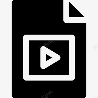 视频文件音频和视频13已填充图标图标