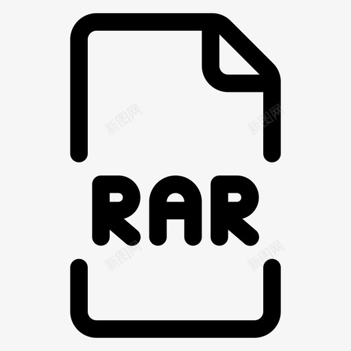 rar存档文档图标svg_新图网 https://ixintu.com rar 存档 文件 文档 格式