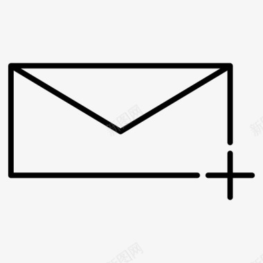 新邮件信封信件图标图标