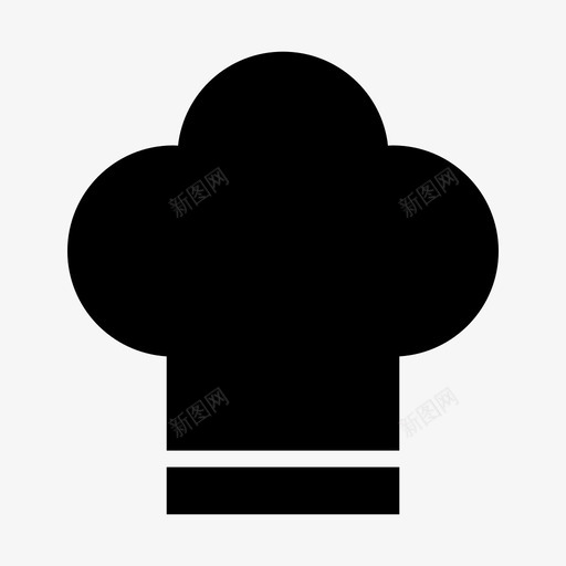 厨师帽烹饪食物图标svg_新图网 https://ixintu.com 厨师 烹饪 玩具 食物