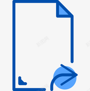 文件文件和文件夹9蓝色图标图标