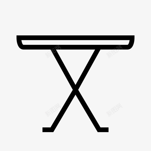 咖啡桌室内极简主义图标svg_新图网 https://ixintu.com 咖啡桌 室内 极简主义 椅子桌装饰 现代