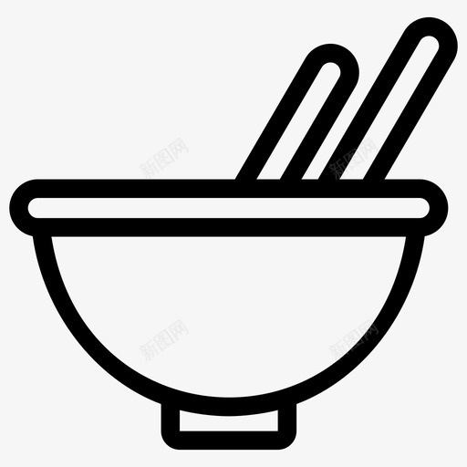 咖喱食品烹饪熟食图标svg_新图网 https://ixintu.com 咖喱 图标 快餐 水果 烹饪 熟食 线图 蔬菜 食品