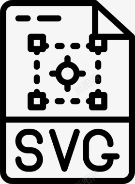 Svg图形75线性图标图标