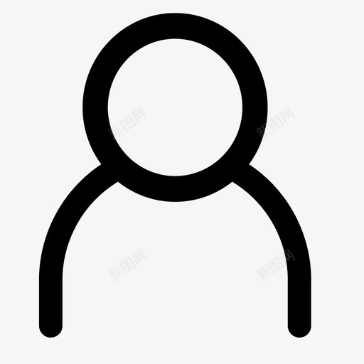 个人中心svg_新图网 https://ixintu.com 个人中心 人物