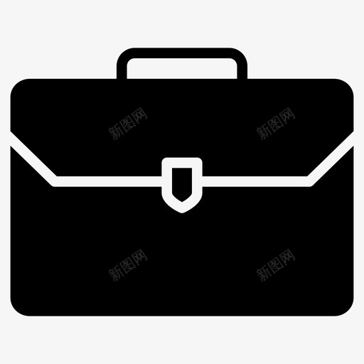 公文包包工作图标svg_新图网 https://ixintu.com 64像素 业务 公文包 字形 工作 行李