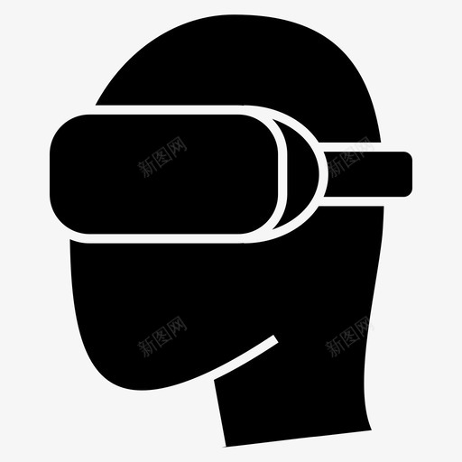虚拟现实耳机oculus虚拟现实图标svg_新图网 https://ixintu.com oculus 虚拟现实 虚拟现实耳机 虚拟现实黑暗