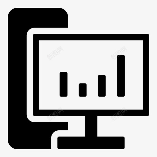 分析图表桌面图标svg_新图网 https://ixintu.com pc 业务和销售 分析 图表 桌面 统计