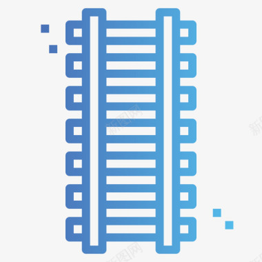 铁路火车站10坡度图标图标