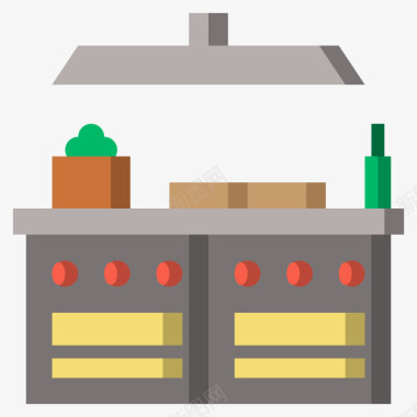 厨房自由时间21公寓图标图标