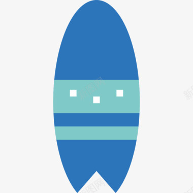 冲浪板驱动器4平坦图标图标