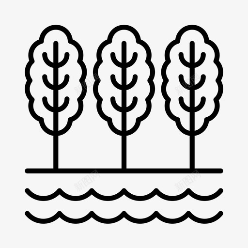 树木植物学环境图标svg_新图网 https://ixintu.com 园艺 树木 植物学 环境 自然