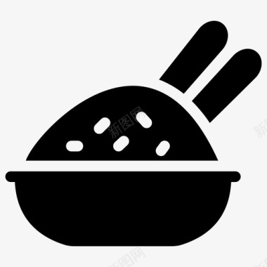 米煮饭烹饪图标图标