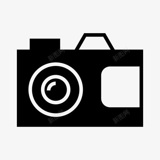 照相机装置电子图标svg_新图网 https://ixintu.com 摄像机 照相机 电子 装置 镜头