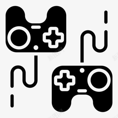 游戏控制器游戏板游戏玩家图标图标