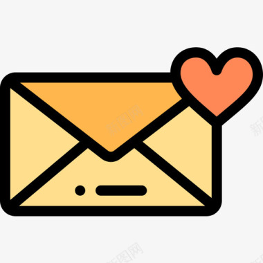 电子邮件电子邮件32线颜色图标图标